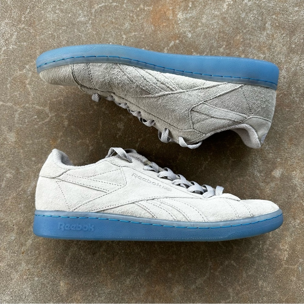 Reebok Classic NPC ICE Grey Suede Casual Athletic Sneakers Men’s Size 10